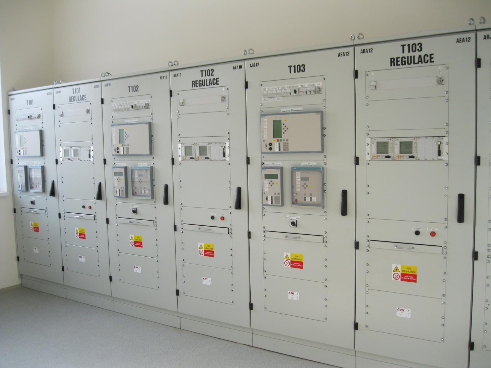 Realisierung TR110/22kV Prostějov
